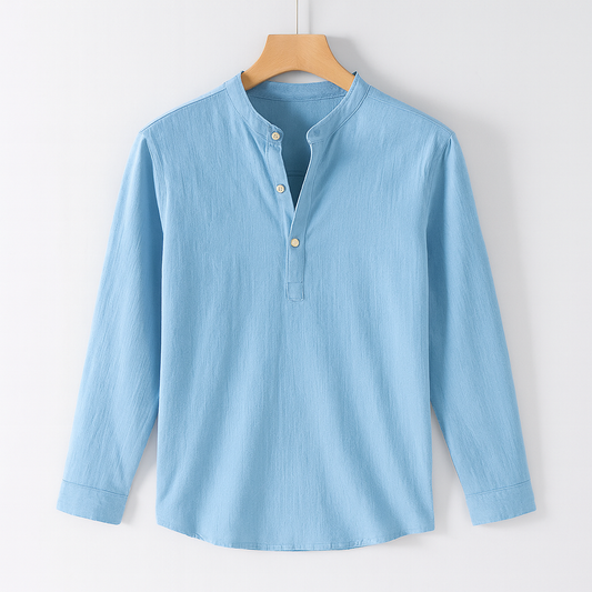 ARTOVI Long Sleeve Linen Shirt