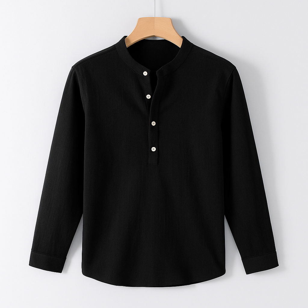 ARTOVI Long Sleeve Linen Shirt