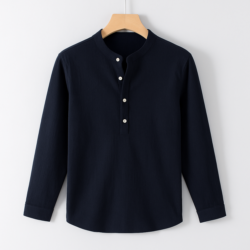 ARTOVI Long Sleeve Linen Shirt