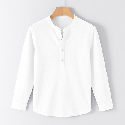 ARTOVI Long Sleeve Linen Shirt